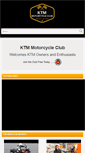 Mobile Screenshot of ktmmotorcycleclub.com